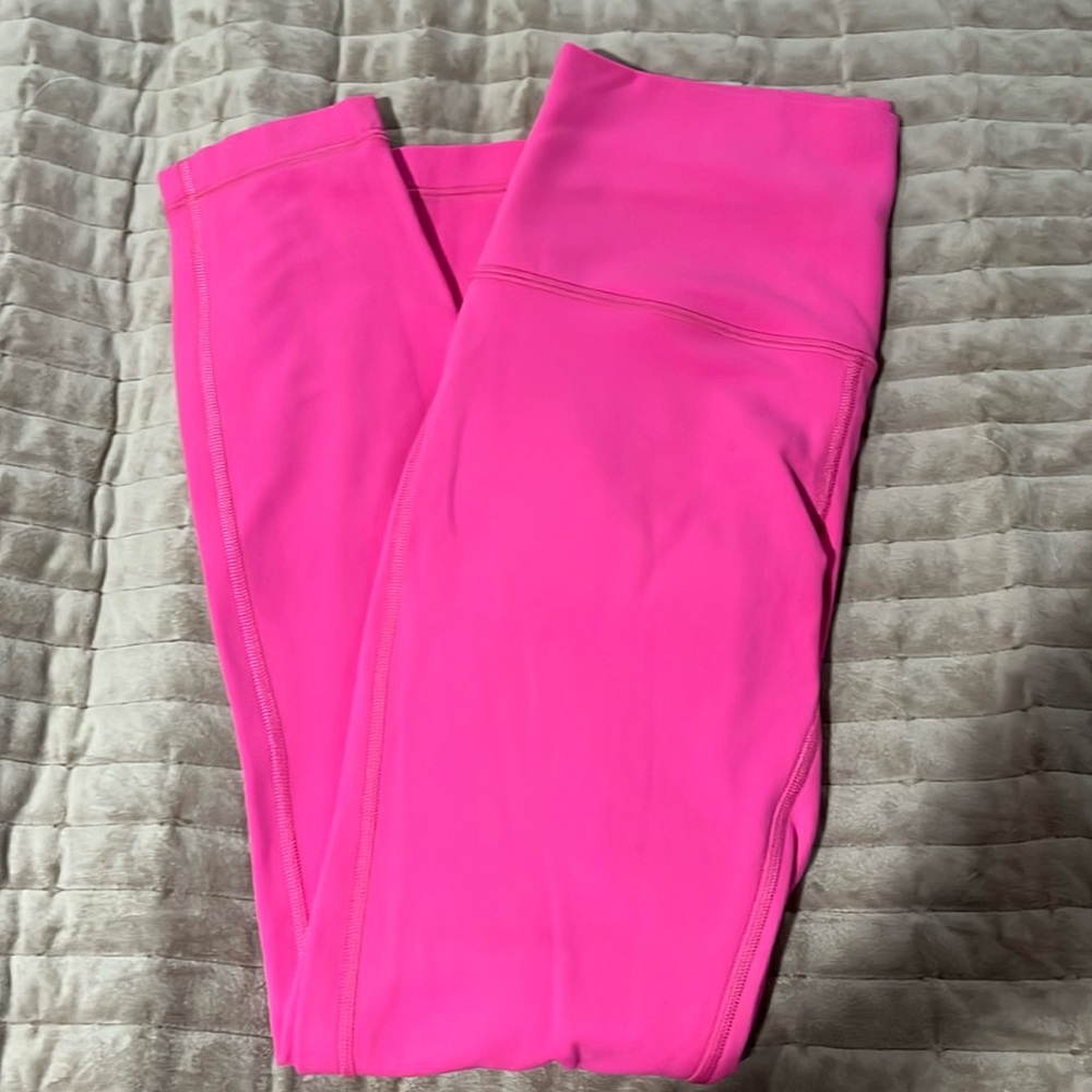 Lululemon pink leggings